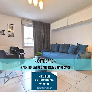Apartment Cote Gare - Gare - Centre-ville - Parking - Netflix - Wifi - Disney+ - Terrasse, Annecy